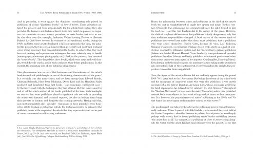 Ten Artists' Book Publishers in Their Own Words (1960-1980)