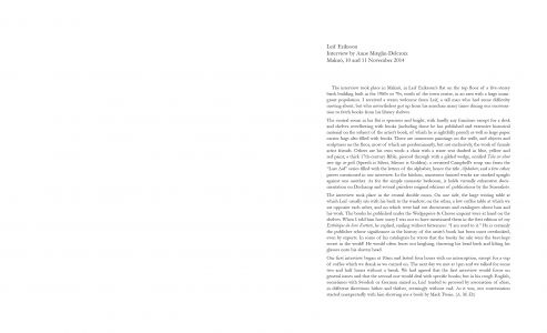 Ten Artists' Book Publishers in Their Own Words (1960-1980)