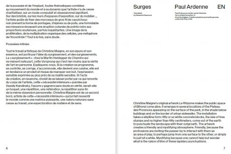 Rhizome Cupules Éclosion