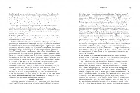 Du biface à l'interface