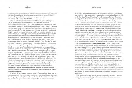 Du biface à l'interface