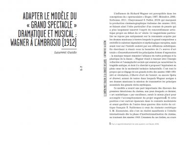 Le cinéma muet italien, à la croisée des arts