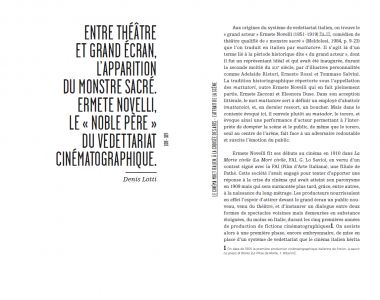 Le cinéma muet italien, à la croisée des arts
