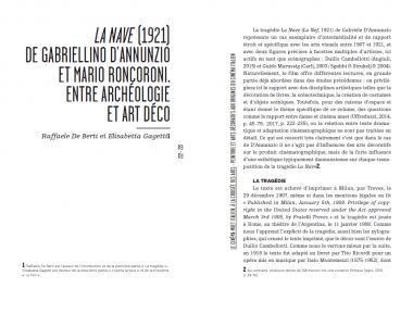 Le cinéma muet italien, à la croisée des arts