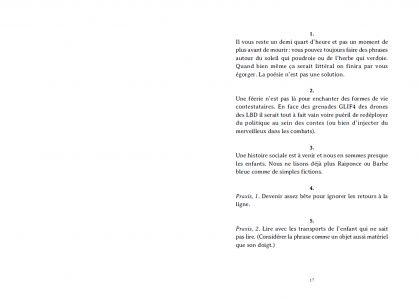 Du concept de féérie