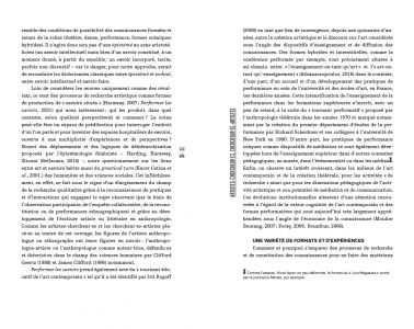 Artistes-chercheur·es, chercheur·es-artistes