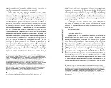 Artistes-chercheur·es, chercheur·es-artistes