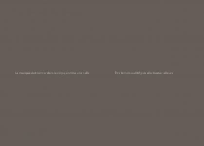 Enquête de flagrance pour musique létale