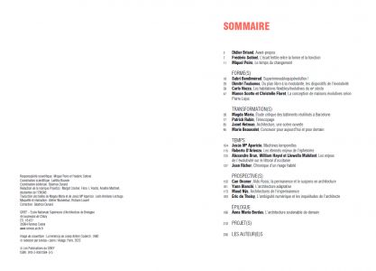 Architecture évolutive / réversible