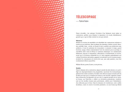 Architecture évolutive / réversible