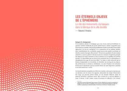 Architecture évolutive / réversible