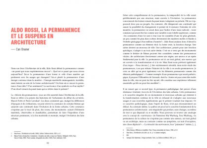 Architecture évolutive / réversible