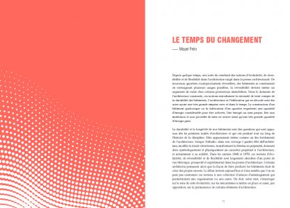 Architecture évolutive / réversible