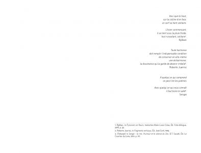 Le livre des falaises