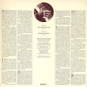 Accordion & Voice (vinyl LP)