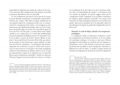 La délicatesse des sens