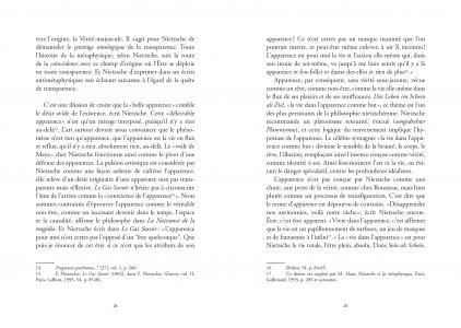 La délicatesse des sens