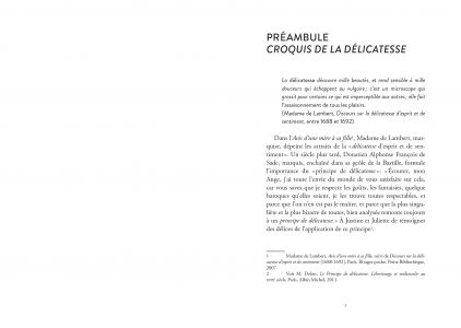 La délicatesse des sens