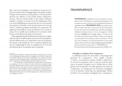 La délicatesse des sens