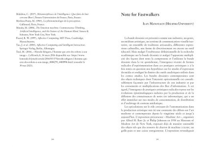 Créativités artificielles