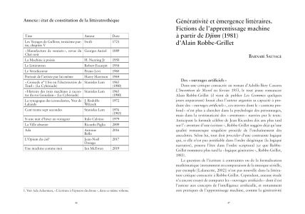 Créativités artificielles