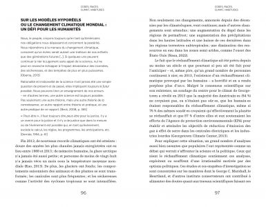 Codes, races, climat, habitudes