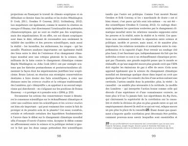 Codes, races, climat, habitudes