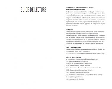 Angles morts du numérique ubiquitaire