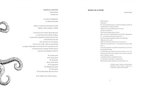 Julien Blaine présente quelques-uns de ses amis Animaux-&-artistes